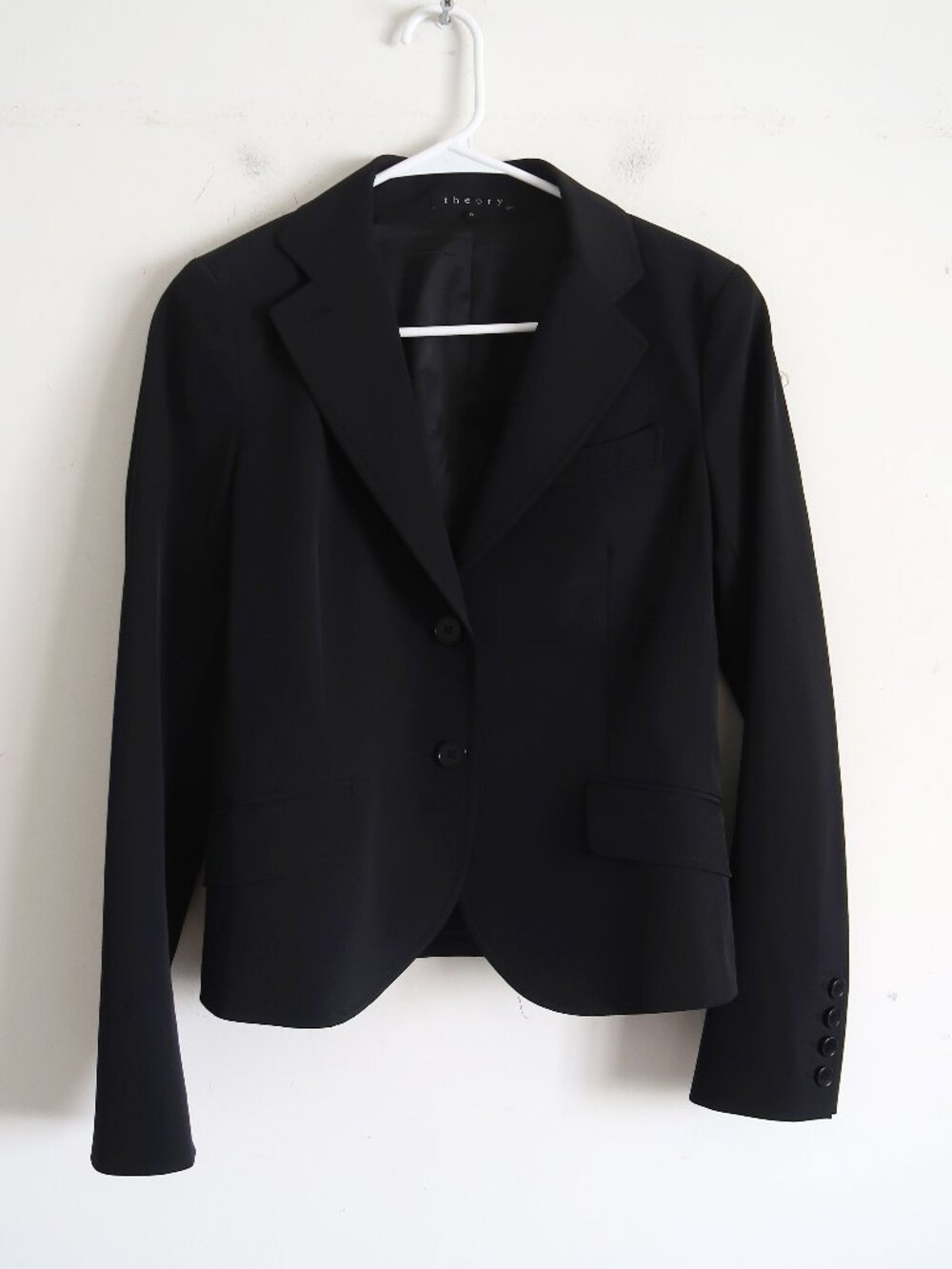 Theory Black Blazer - Size 6